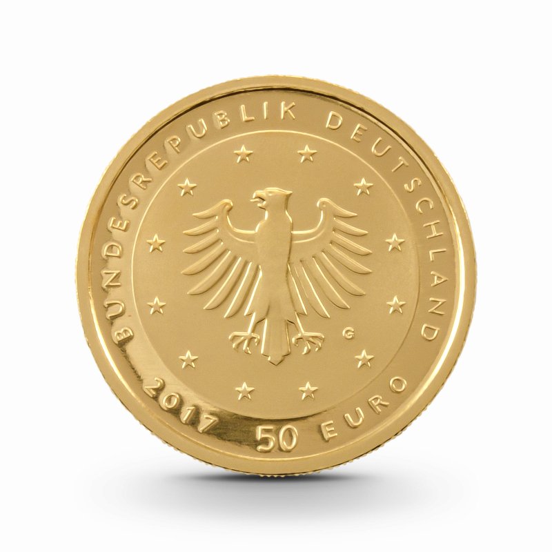 50Euro Goldmünze sold Lutherrose 2017